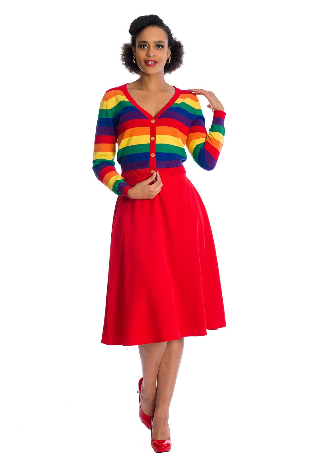 Banned Love Wins Cardigan In Rainbow Colors - Image 2