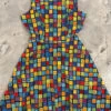 Retrolicious Skater Dress In Real Chemistry Print