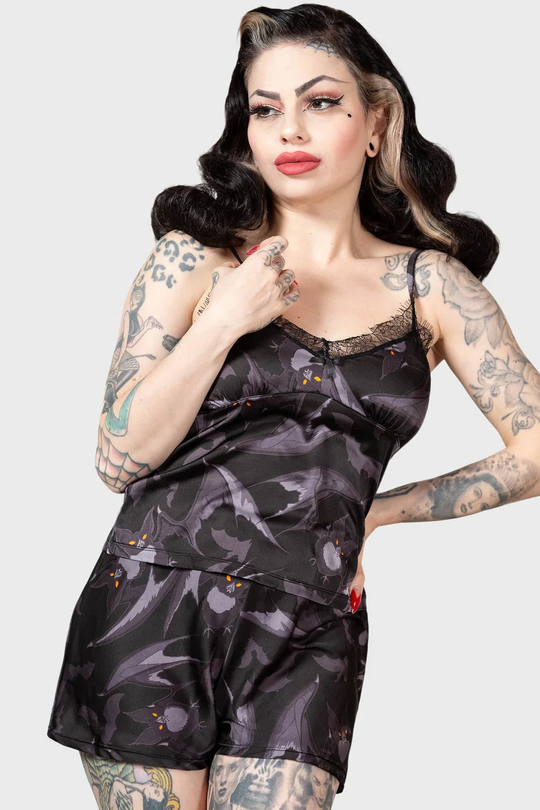 Killstar Asperity Cami Top Bats - Image 2