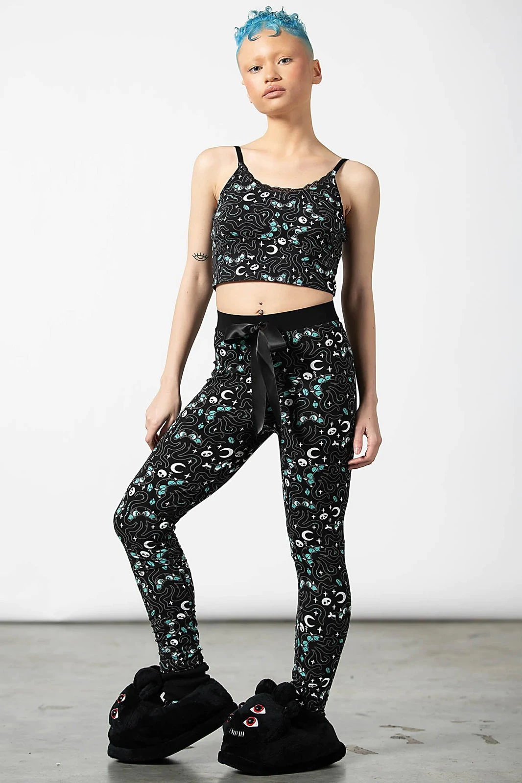 Killstar Cthulhu Lounge Pants Octopus Print! - Image 5