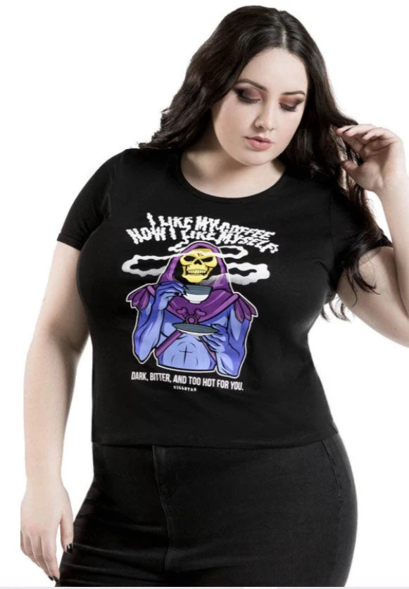 Killstar "Dark And Bitter" Ringer Tee T-Shirt - Image 2