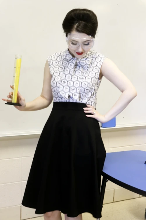 Retrolicious Bow Top In Elements - Image 2