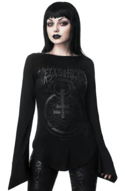 Killstar Leya Long Sleeved Top