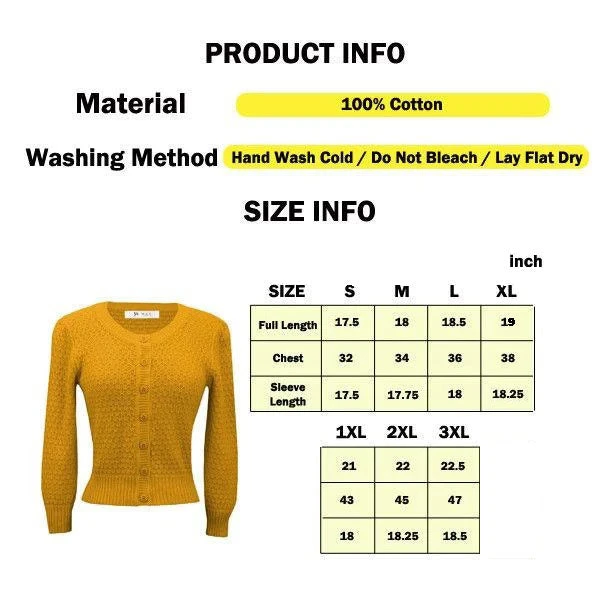 MAK Sweaters Chunky Vintage Knit Cardigan With 3/4 Sleeves In Olive - Image 5