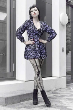 Pamela Mann Hosiery Fishnet Skeleton Bones Tights In Black