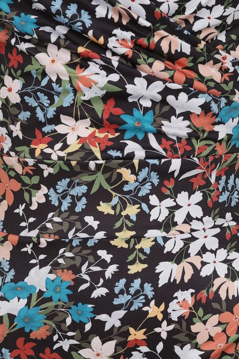 Lady Vintage Elsie Dress In Twilight Floral - Image 3