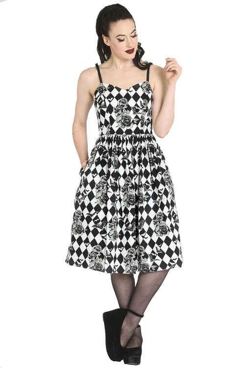 Hell Bunny Hauntley 50's Dress - Image 5