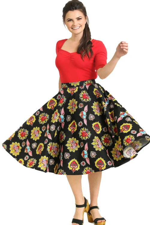 Hell Bunny Amias 50's Skirt