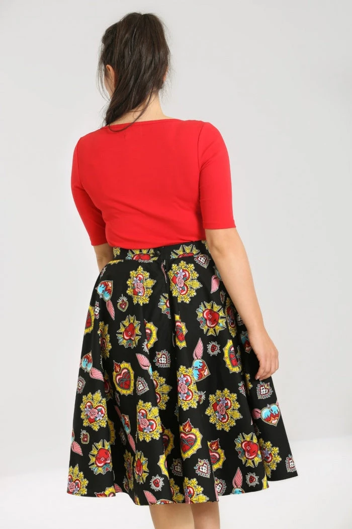 Hell Bunny Amias 50's Skirt - Image 4