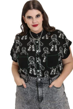 Hell Bunny Voodoo Blouse