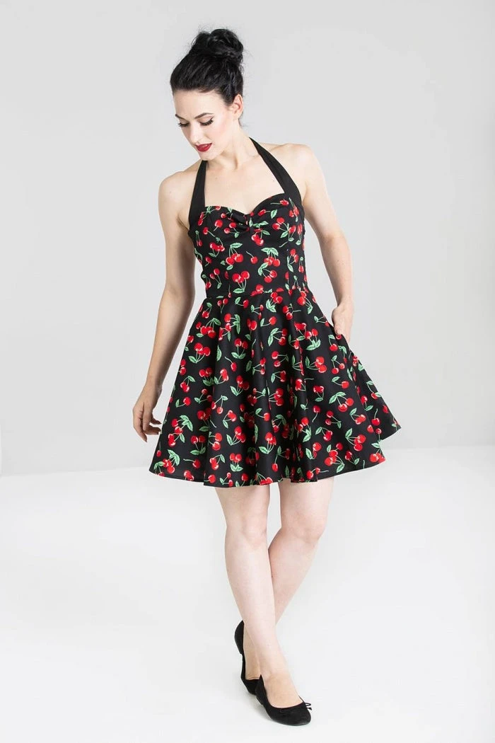 Hell Bunny Cherry Pop Mini Dress - Image 4