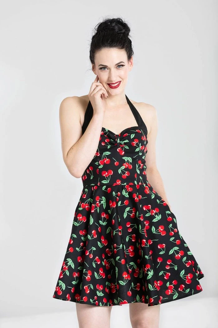 Hell Bunny Cherry Pop Mini Dress - Image 5